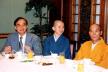 Dr. Fu-Tong Hsu (Chaiman, Taiwan Renaissance Foundation), Ven. Gensei Ito and Ven. Dr. Seok Dae-Won(Former High Priest, Korea Buddhist SamRomOrder).
