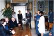 Meeting at the Urbino City Hall.