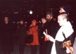 Rev. Gensei Ito offering a prayer for world peace, which was followed by Rev. Bawa Jain's (Secy General of Millennium World Peace Summit) prayer at the site of the WTC disaster.