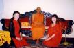 President Dr. Michiko Ito and Vice President Ven. Gensei Ito invited by Most Venerable Rambukwelle Sri Dharmarakshita Vipassi Mahanayaka Maha Thero of the Malwatta Chapter of the Syhamopali Maha Mahanayaka maha thera, Siyam maha nikaya, Malwathu maha Viharaya, and visited the temple to cerebrate the completion of the Pilgrims Rest