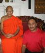 President meet Seelaratana Maha Thero, Sri Narendrasinha Raja Maha Temple.